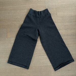 Charcoal wool pants
